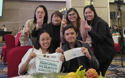 CDU Maintains Winning Streak in DOH Regional Research Congress