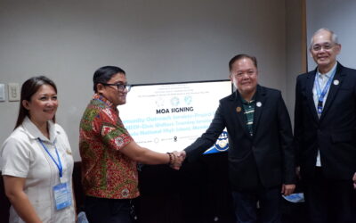 CDU and Tipolo National High School Formalize Partnership Through Project UGMAD